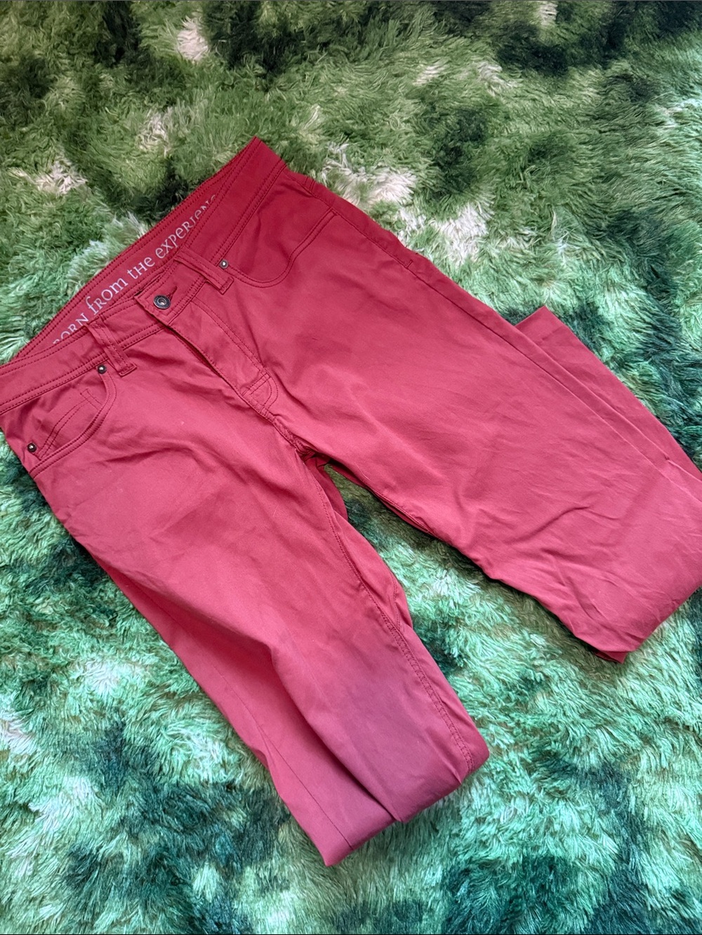 Prana Men's Wine Red Pants